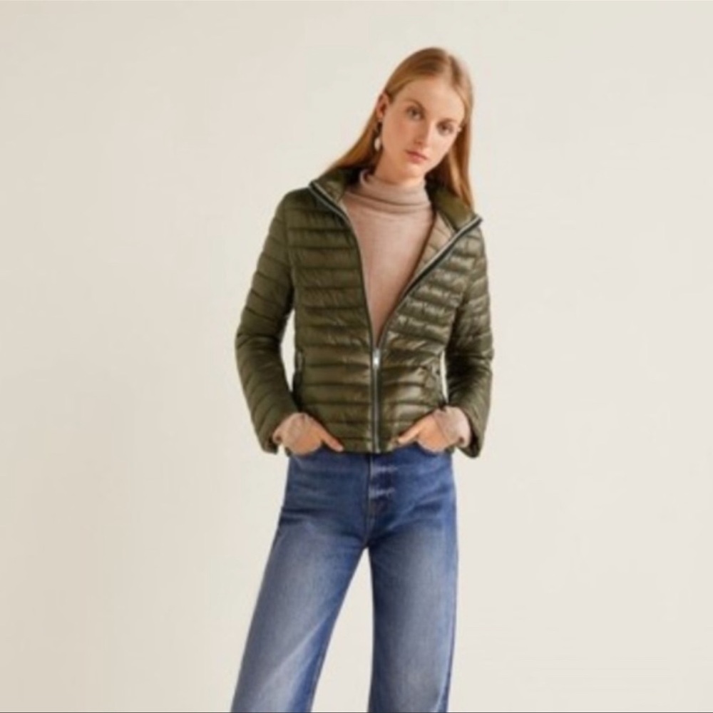 Mango puffer jacket
